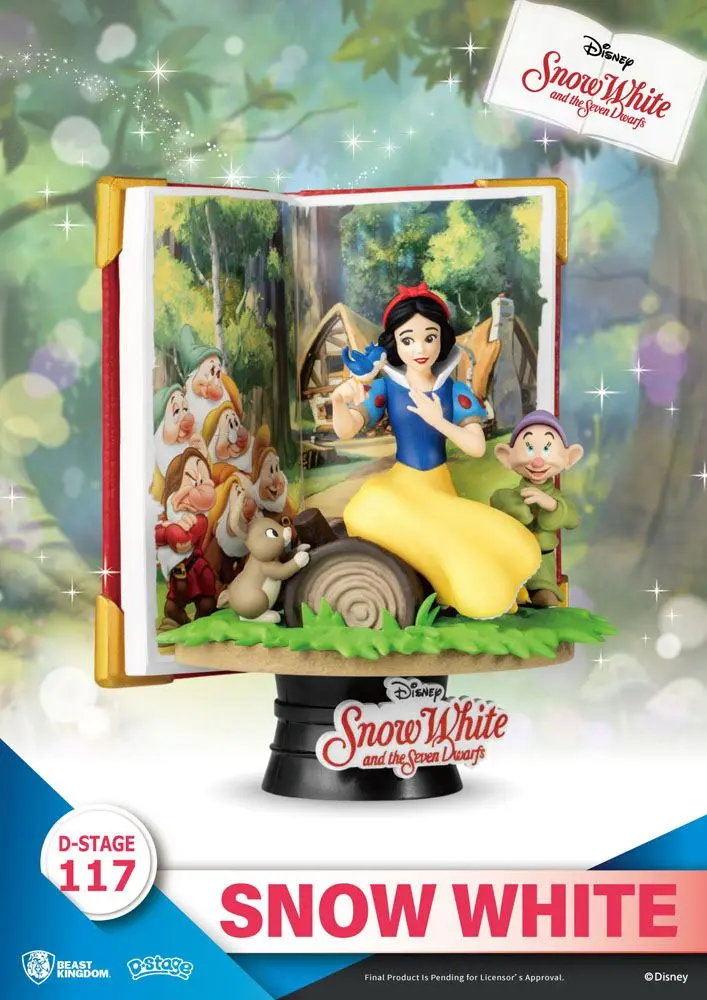 Disney Book Series D-Stage PVC Diorama Sneguljčica 13 cm fotografija izdelka