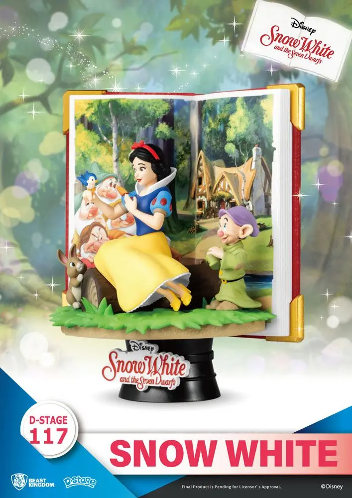 Disney Book Series D-Stage PVC Diorama Sneguljčica 13 cm fotografija izdelka