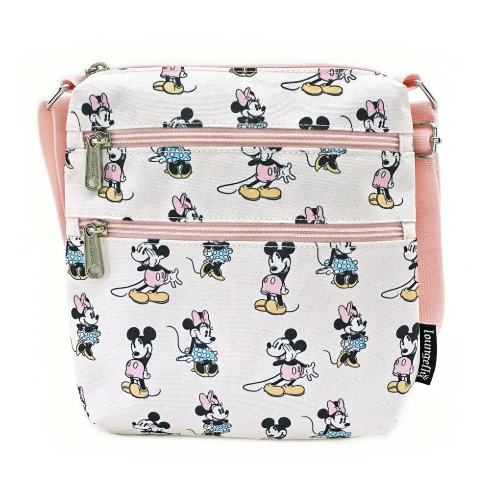 Disney by Loungefly torbica za potni list Pastel Minnie Mickey AOP fotografija izdelka