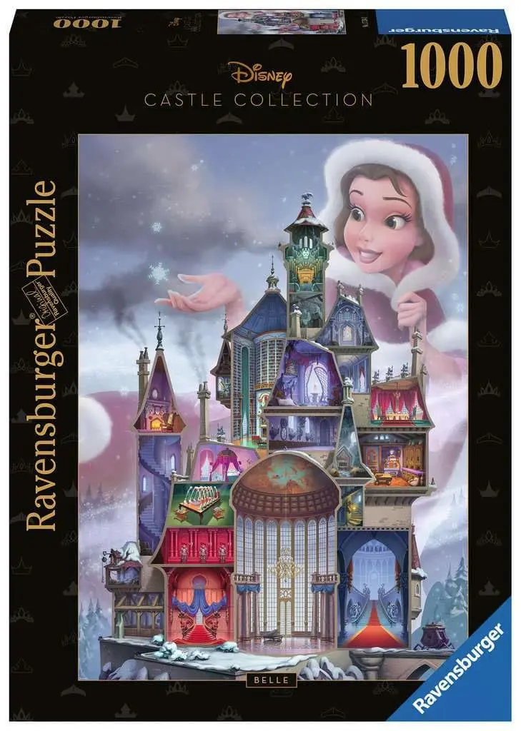 Disney Castle Collection Sestavljanka Belle (Beauty and the Beast) (1000 kosov) fotografija izdelka