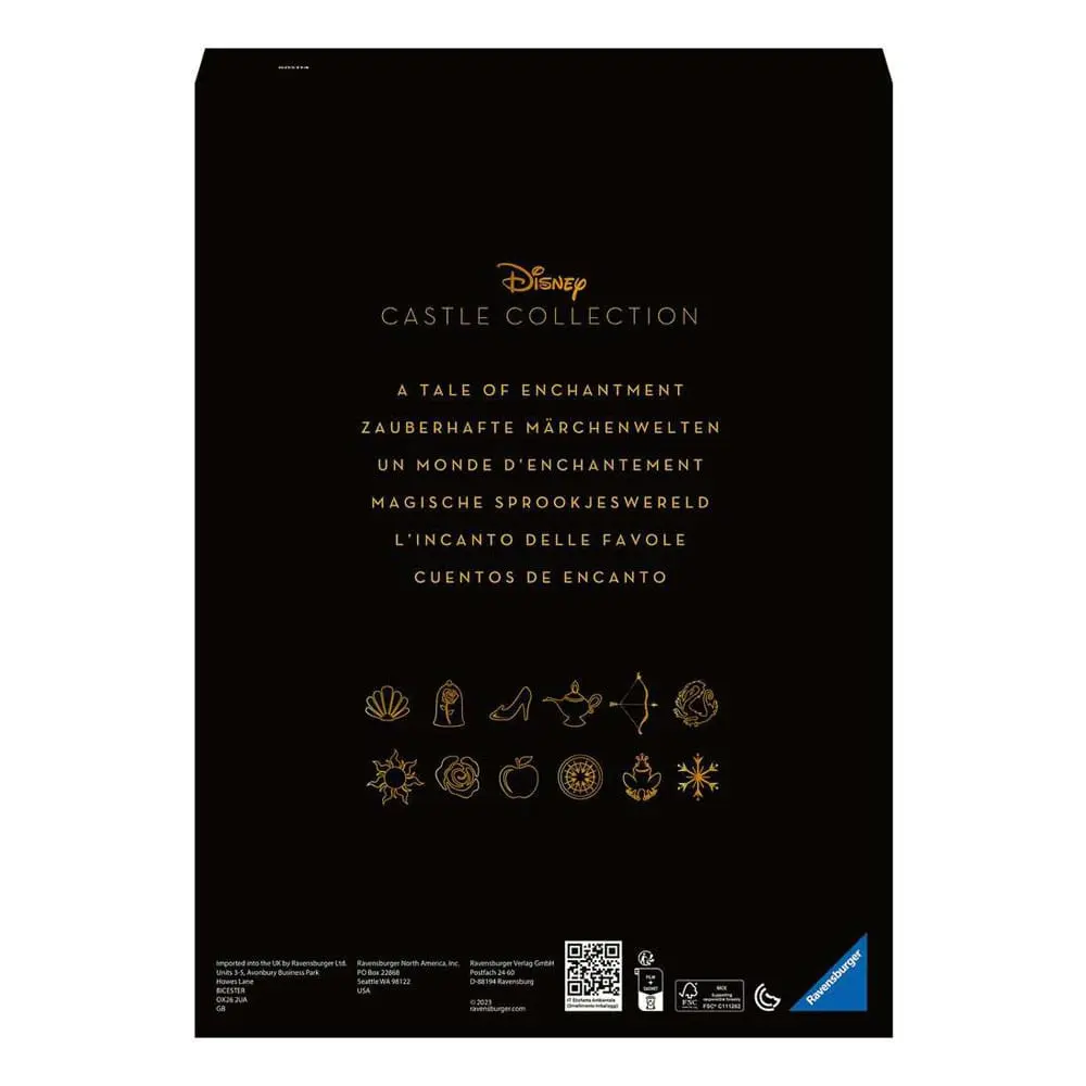 Disney Castle Collection Sestavljanka Belle (Beauty and the Beast) (1000 kosov) fotografija izdelka