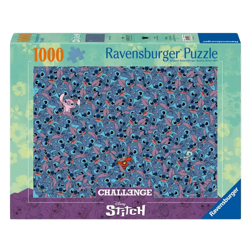 Disney Jigsaw Puzzle Izziv Stitch (1000 kosov) fotografija izdelka