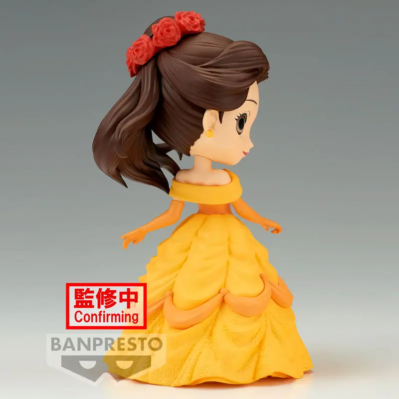 Disney Characters Flower Style Belle Q Posket figúrka 14 cm fotografija izdelka