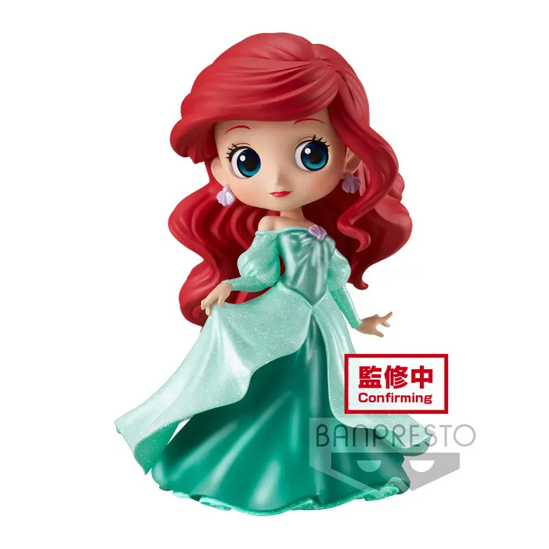 Disney Q Posket Mini figurica Ariel Princess Dress Glitter Line 14 cm fotografija izdelka