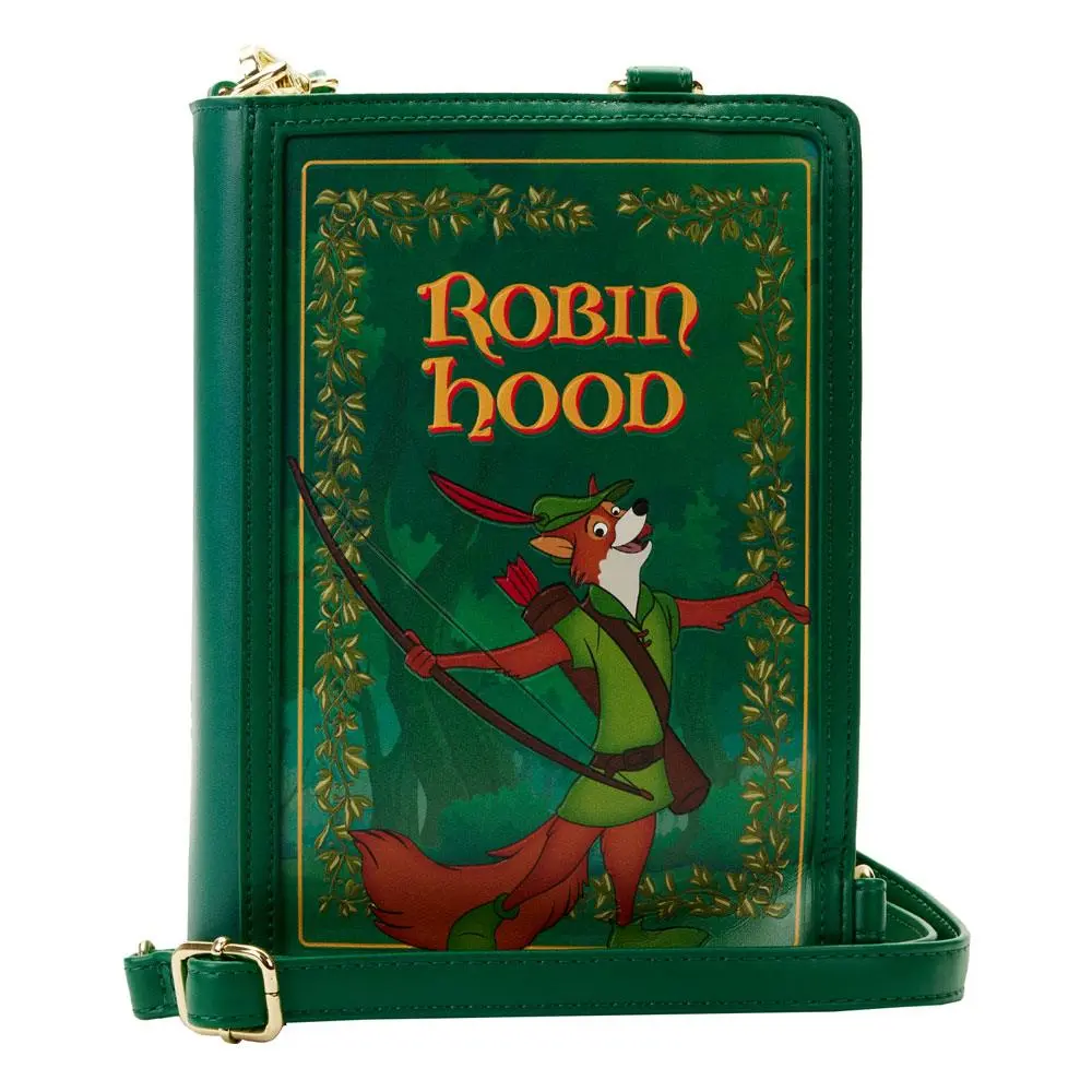 Disney by Loungefly Torba za čez ramo Classic Book Robin Hood fotografija izdelka