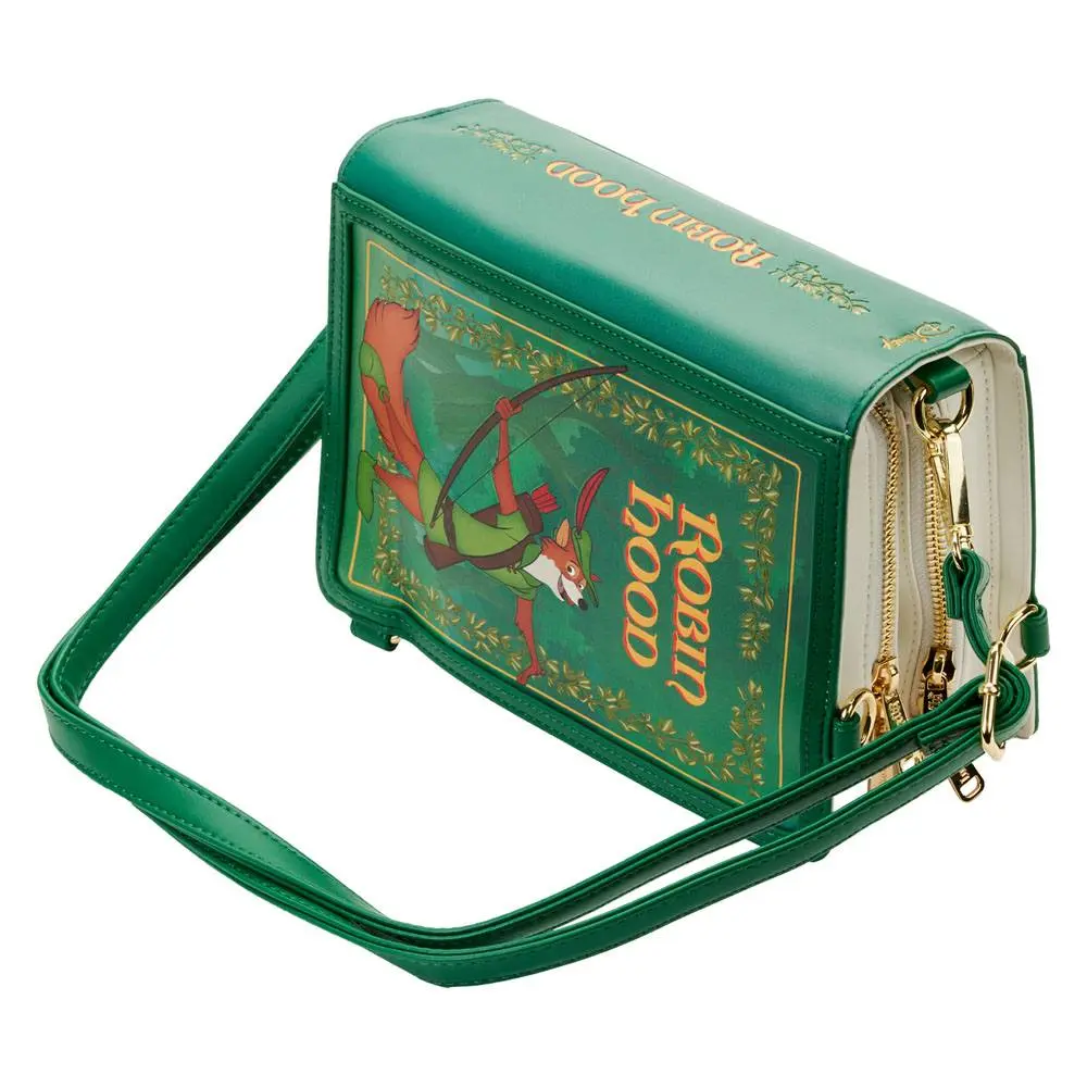 Disney by Loungefly Torba za čez ramo Classic Book Robin Hood fotografija izdelka