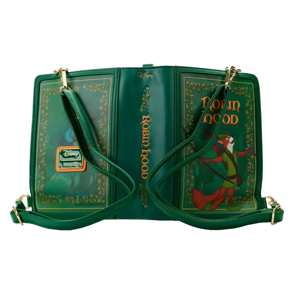 Disney by Loungefly Torba za čez ramo Classic Book Robin Hood fotografija izdelka