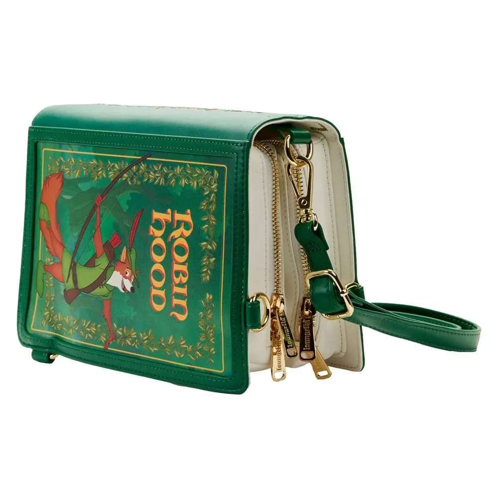Disney by Loungefly Torba za čez ramo Classic Book Robin Hood fotografija izdelka