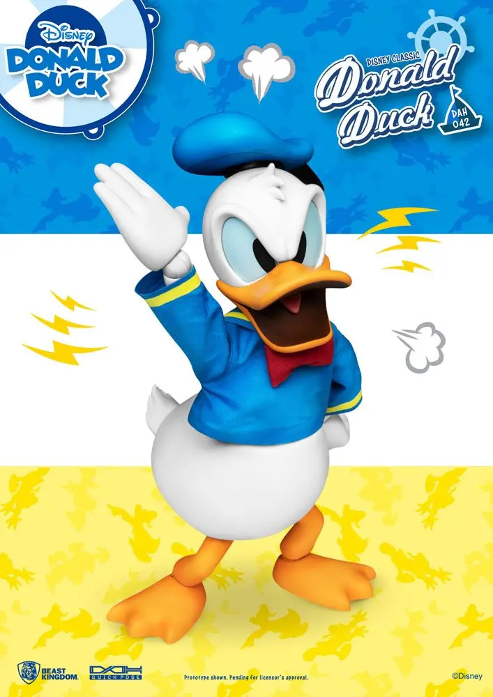 Disney Classic Dynamic 8ction Heroes akcijska figura 1/9 Donald Duck Classic Version 16 cm fotografija izdelka