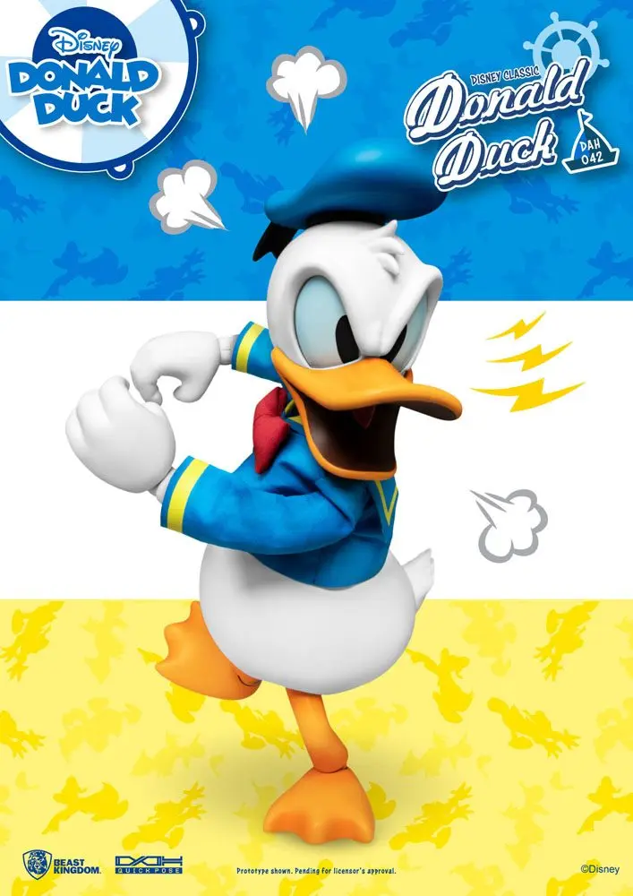 Disney Classic Dynamic 8ction Heroes akcijska figura 1/9 Donald Duck Classic Version 16 cm fotografija izdelka