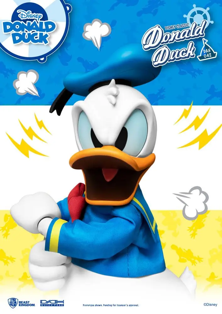 Disney Classic Dynamic 8ction Heroes akcijska figura 1/9 Donald Duck Classic Version 16 cm fotografija izdelka