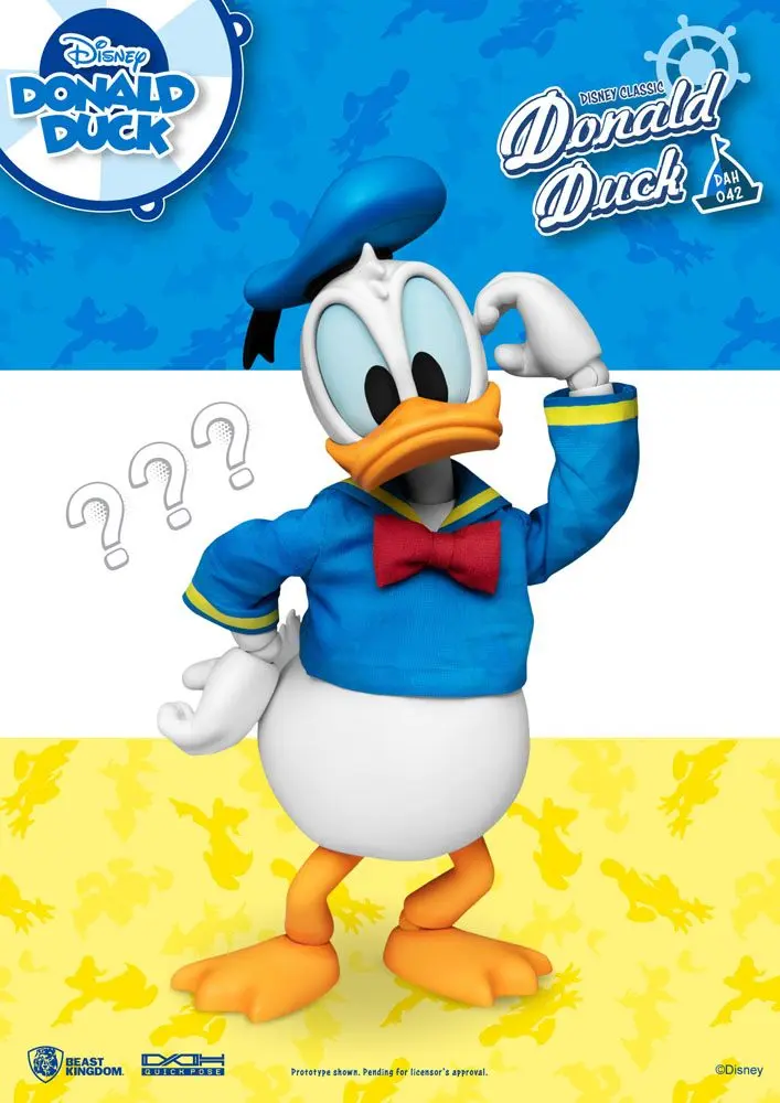 Disney Classic Dynamic 8ction Heroes akcijska figura 1/9 Donald Duck Classic Version 16 cm fotografija izdelka