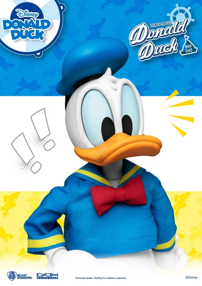 Disney Classic Dynamic 8ction Heroes akcijska figura 1/9 Donald Duck Classic Version 16 cm fotografija izdelka