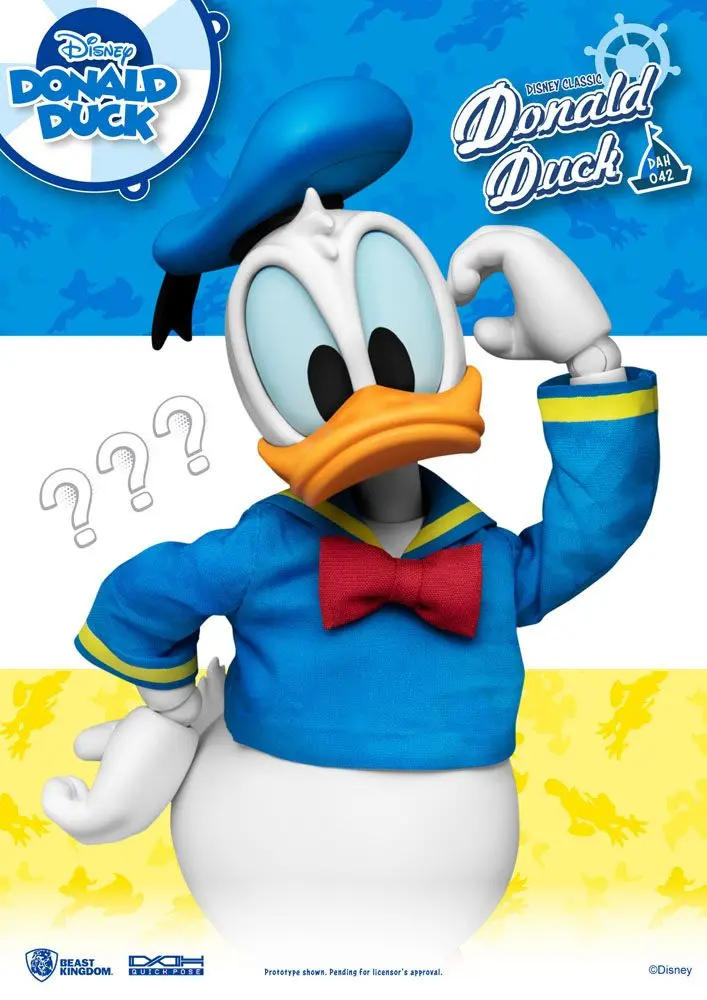 Disney Classic Dynamic 8ction Heroes akcijska figura 1/9 Donald Duck Classic Version 16 cm fotografija izdelka