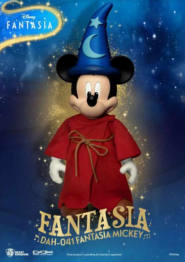 Disney Classic Dynamic 8ction Heroes akcijska figura 1/9 Mickey Fantasia 21 cm fotografija izdelka