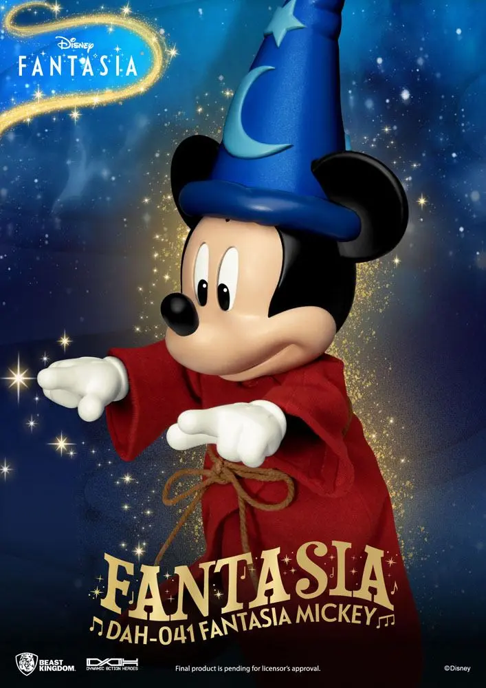 Disney Classic Dynamic 8ction Heroes akcijska figura 1/9 Mickey Fantasia 21 cm fotografija izdelka