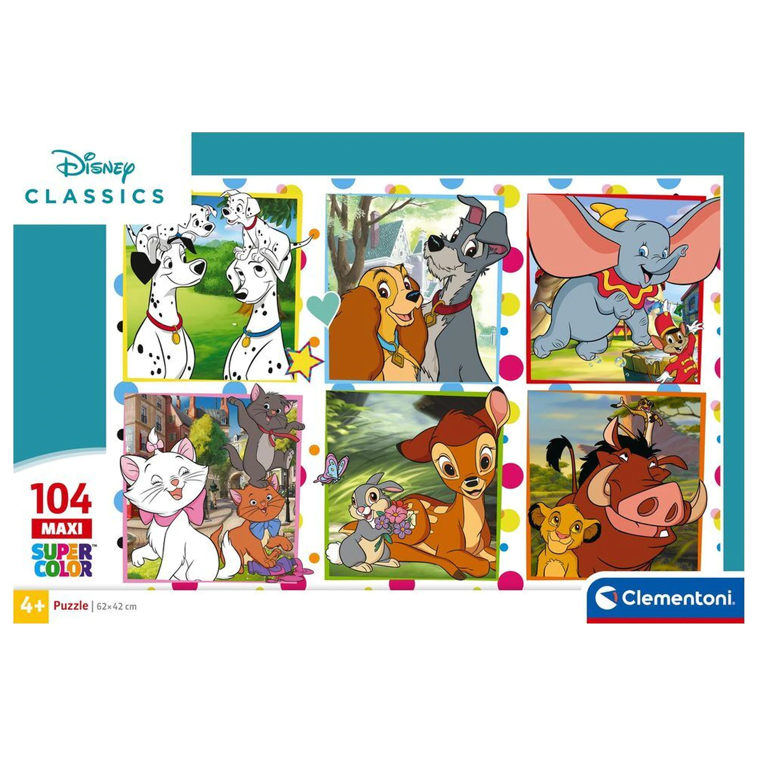 Disney Classic maksi sestavljanka 104 kosov fotografija izdelka