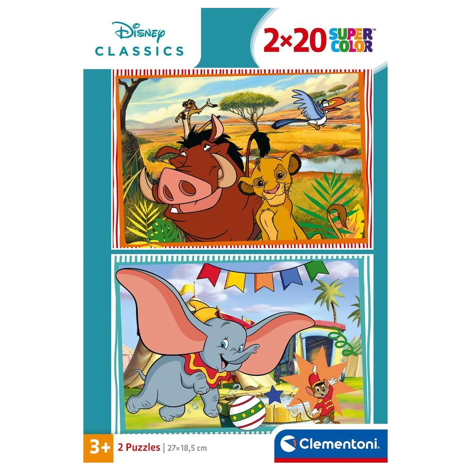 Disney Classic sestavljanke 2x20 kosov fotografija izdelka
