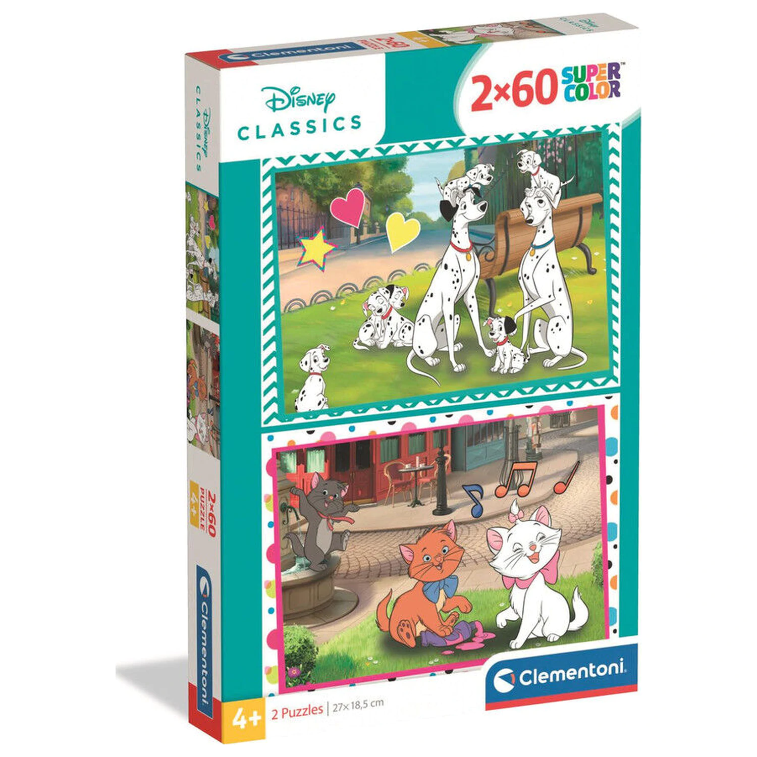 Disney Classic sestavljanka 2x60 kosov fotografija izdelka