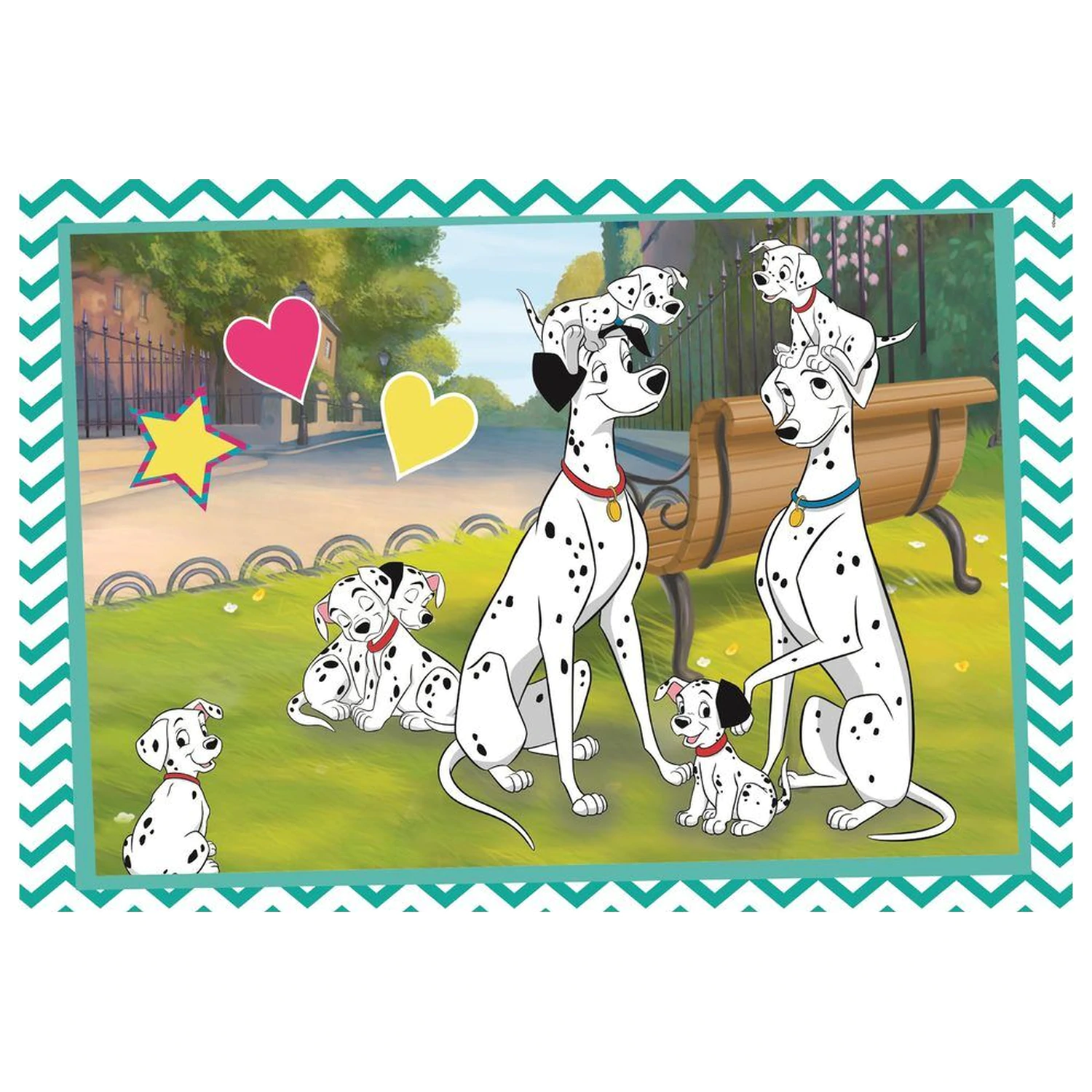 Disney Classic sestavljanka 2x60 kosov fotografija izdelka