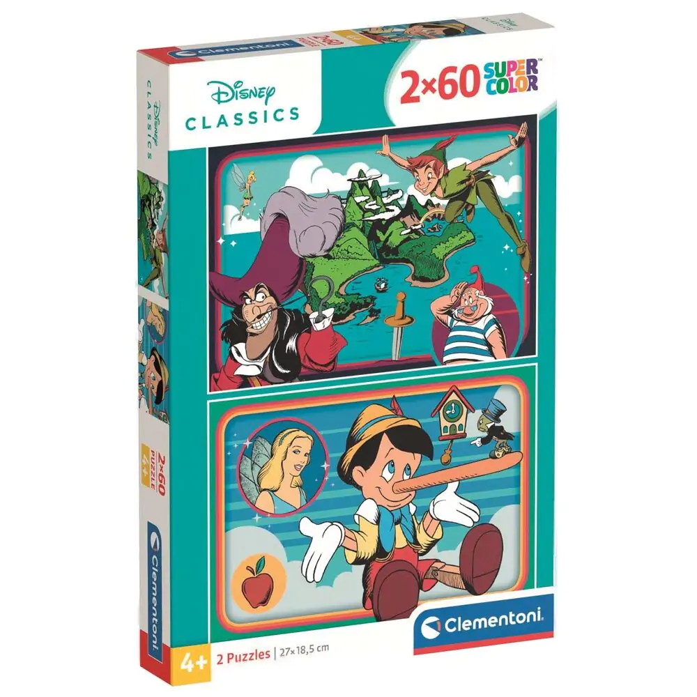 Disney Classic puzzle 2x60 kosov fotografija izdelka