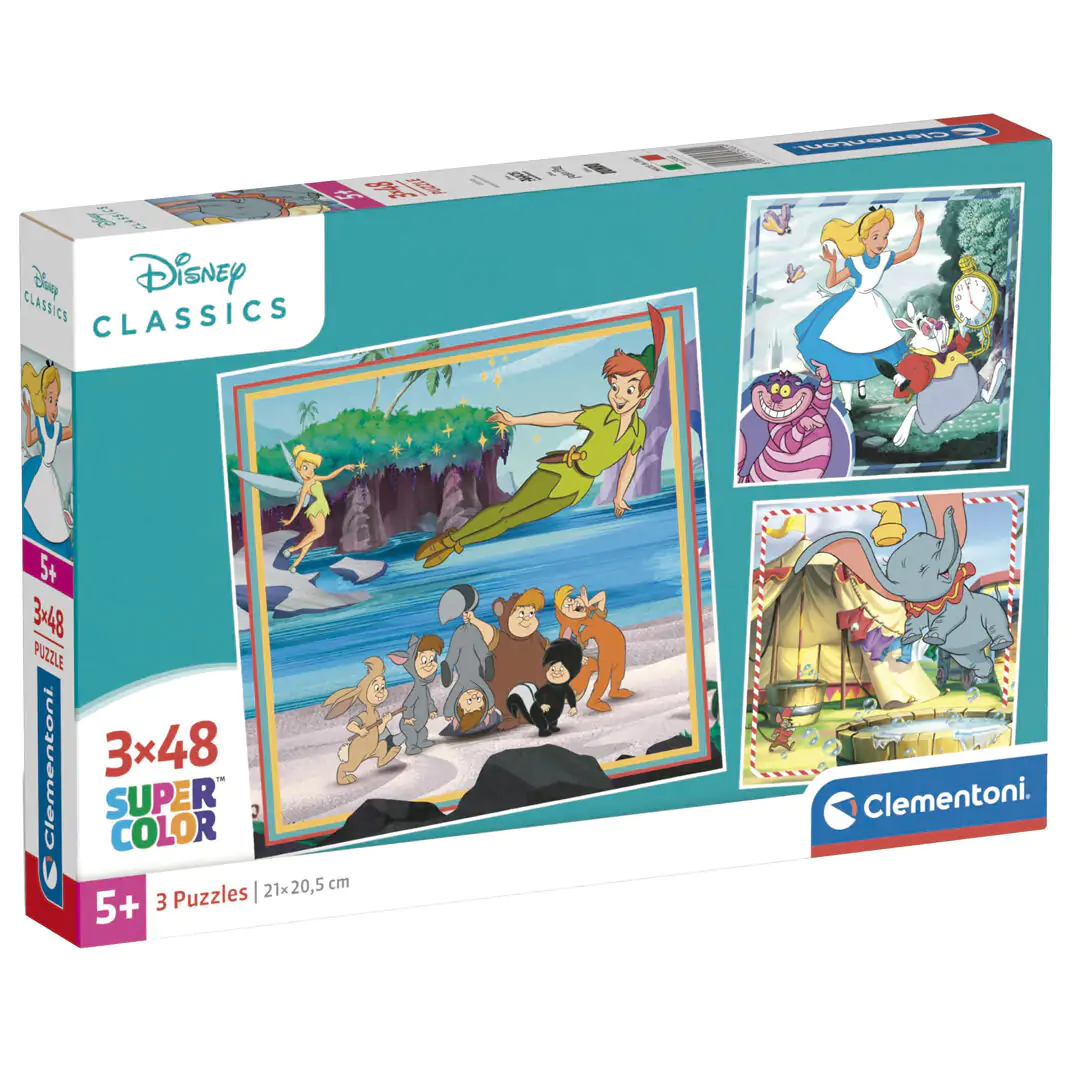 Disney Classics sestavljanka 3 x 48 kosov fotografija izdelka