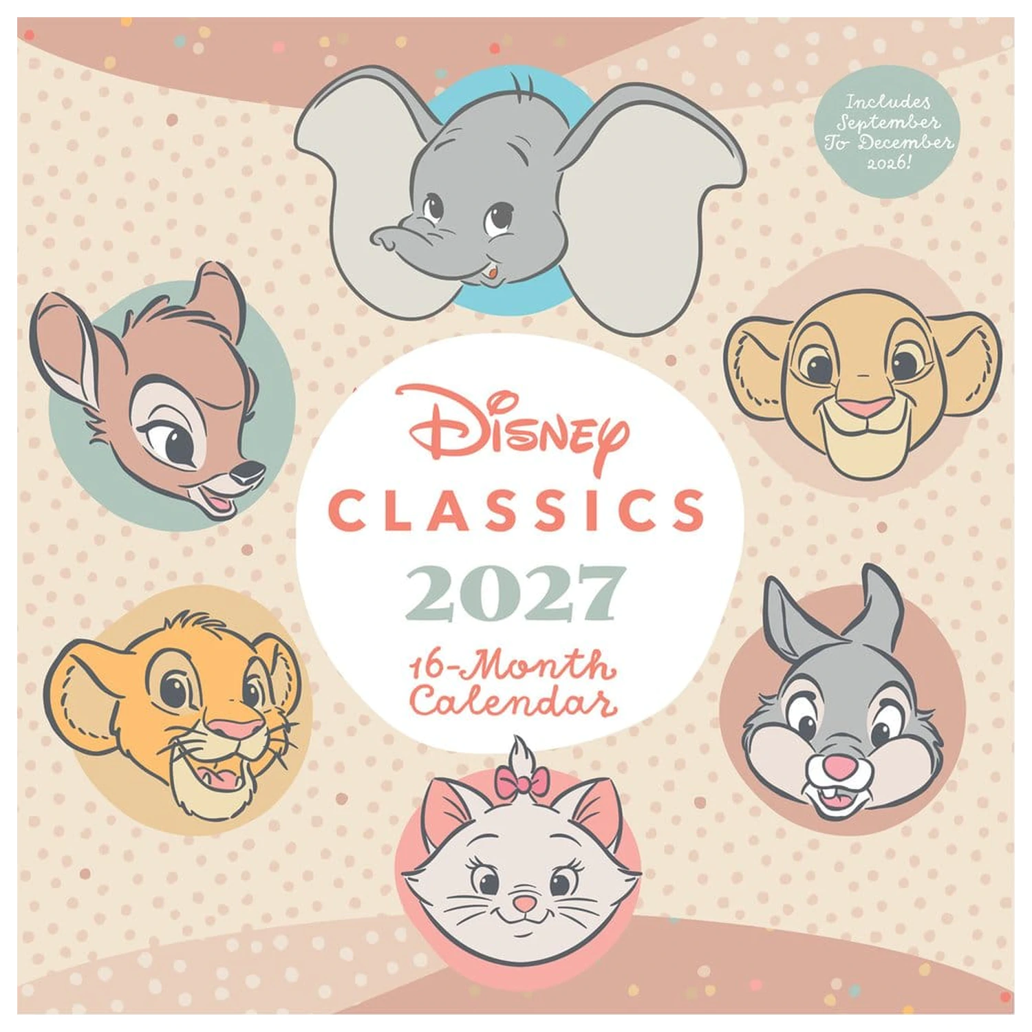 Disney Classics Koledar Dragoceni spomini 2027 30 x 30 cm fotografija izdelka