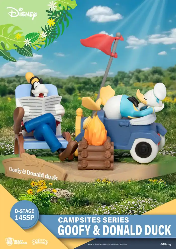 Disney D-Stage Campsite Series PVC Diorama Goofy & Donald Duck Special Edition 10 cmDisney D-Stage Campsite Series PVC Diorama Goofy & Donald Duck Special Edition 10 cm fotografija izdelka