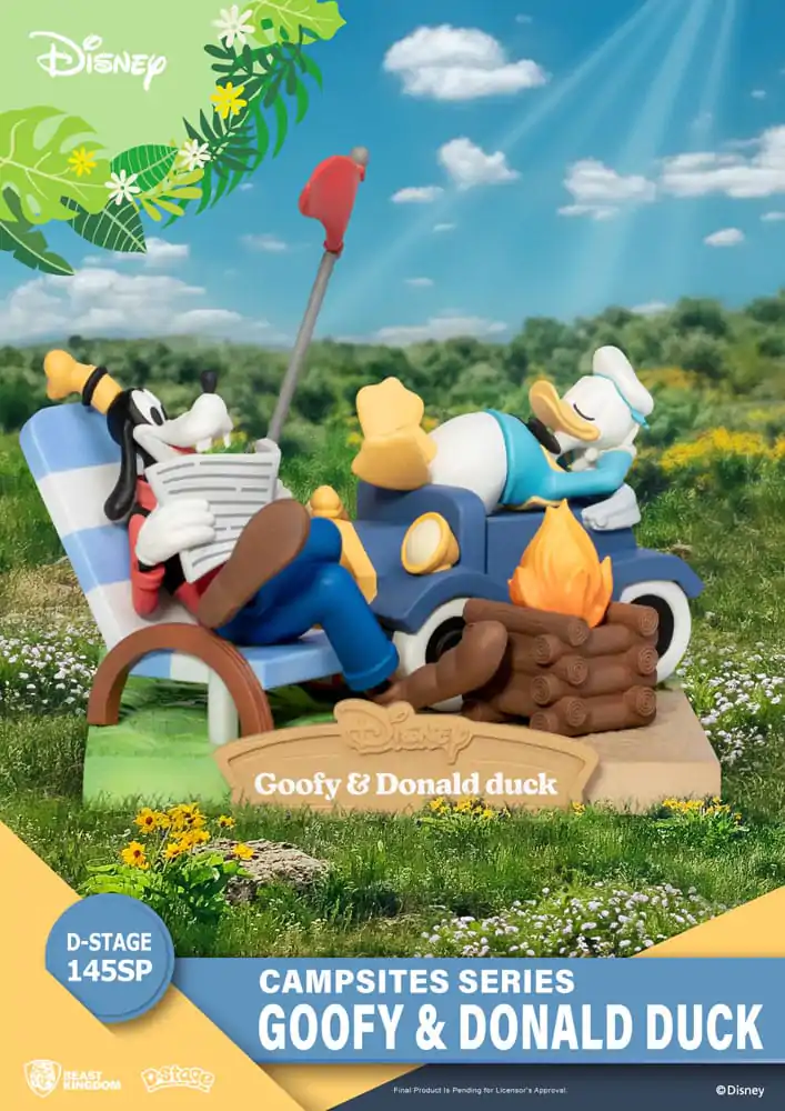 Disney D-Stage Campsite Series PVC Diorama Goofy & Donald Duck Special Edition 10 cmDisney D-Stage Campsite Series PVC Diorama Goofy & Donald Duck Special Edition 10 cm fotografija izdelka