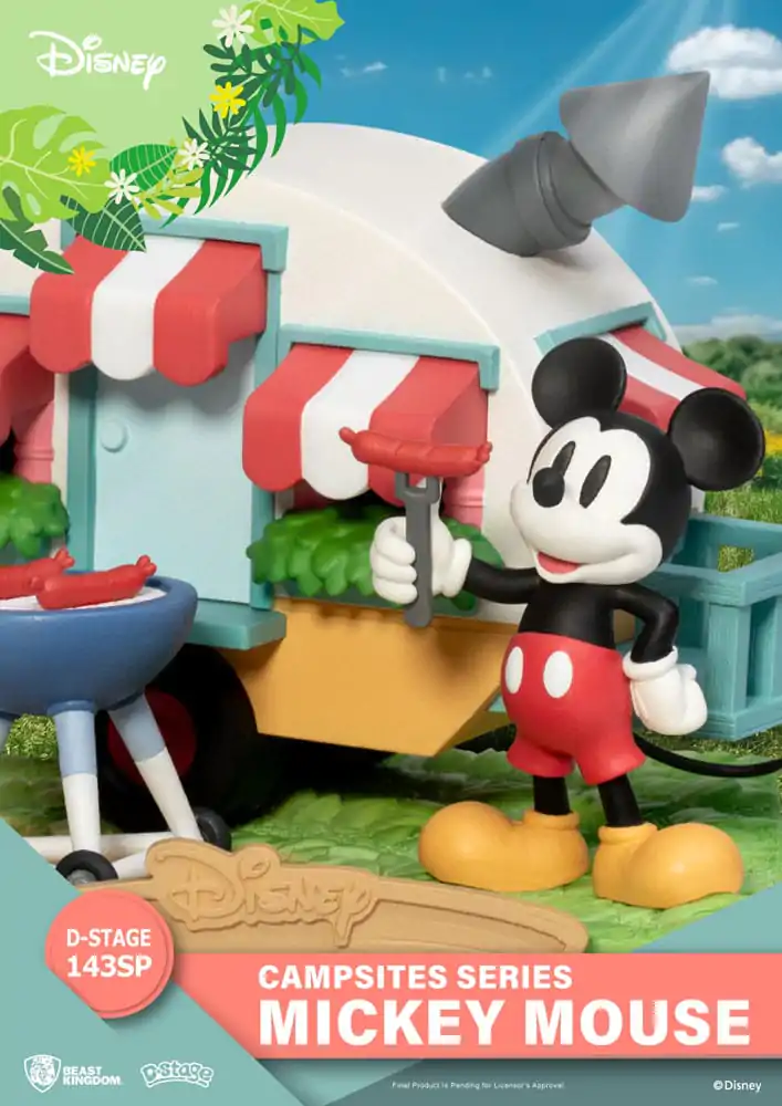 Disney D-Stage Campsite Series PVC Diorama Mickey Mouse Special Edition 10 cm fotografija izdelka