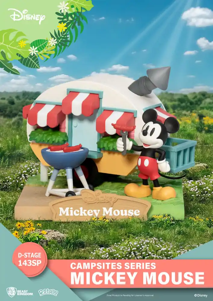Disney D-Stage Campsite Series PVC Diorama Mickey Mouse Special Edition 10 cm fotografija izdelka