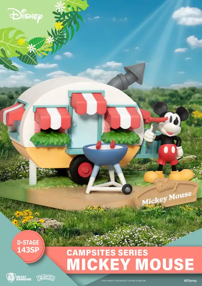 Disney D-Stage Campsite Series PVC Diorama Mickey Mouse Special Edition 10 cm fotografija izdelka
