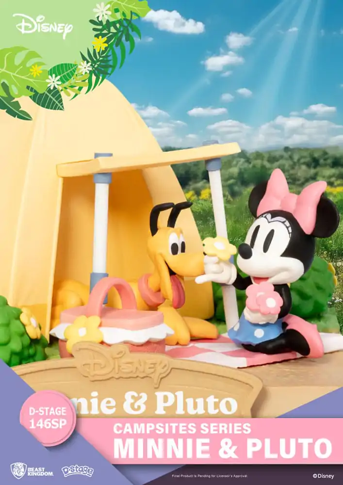 Disney D-Stage Campsite Series PVC Diorama Mini &amp; Pluto Special Edition 10 cmDisney D-Stage Campsite Series PVC Diorama Mini &amp; Pluto Special Edition 10 cm fotografija izdelka