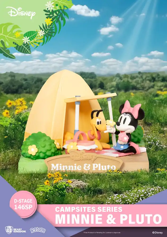 Disney D-Stage Campsite Series PVC Diorama Mini &amp; Pluto Special Edition 10 cmDisney D-Stage Campsite Series PVC Diorama Mini &amp; Pluto Special Edition 10 cm fotografija izdelka