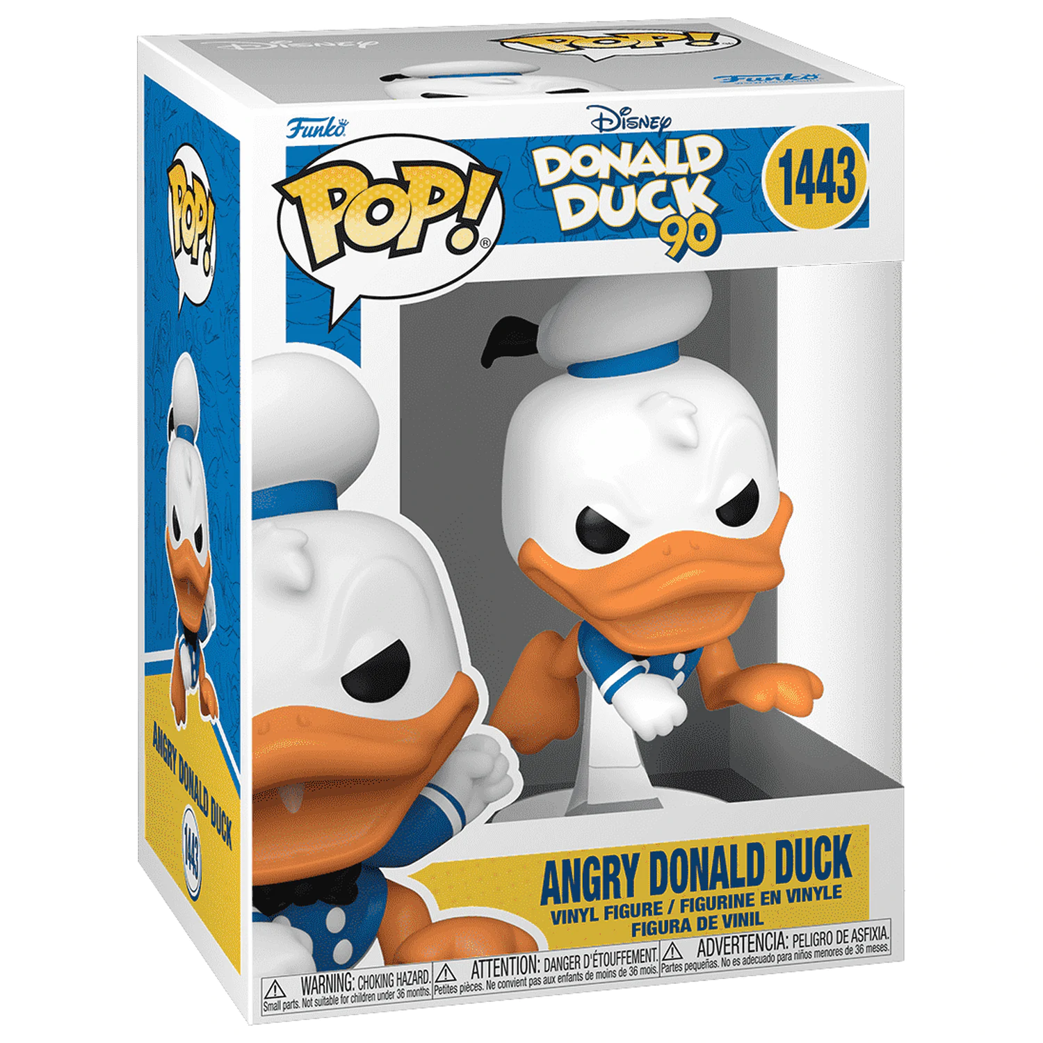 Disney DD 90th Anniversary Funko POP! Disney Vinyl Figura Donald Duck(angry) 9 cm fotografija izdelka