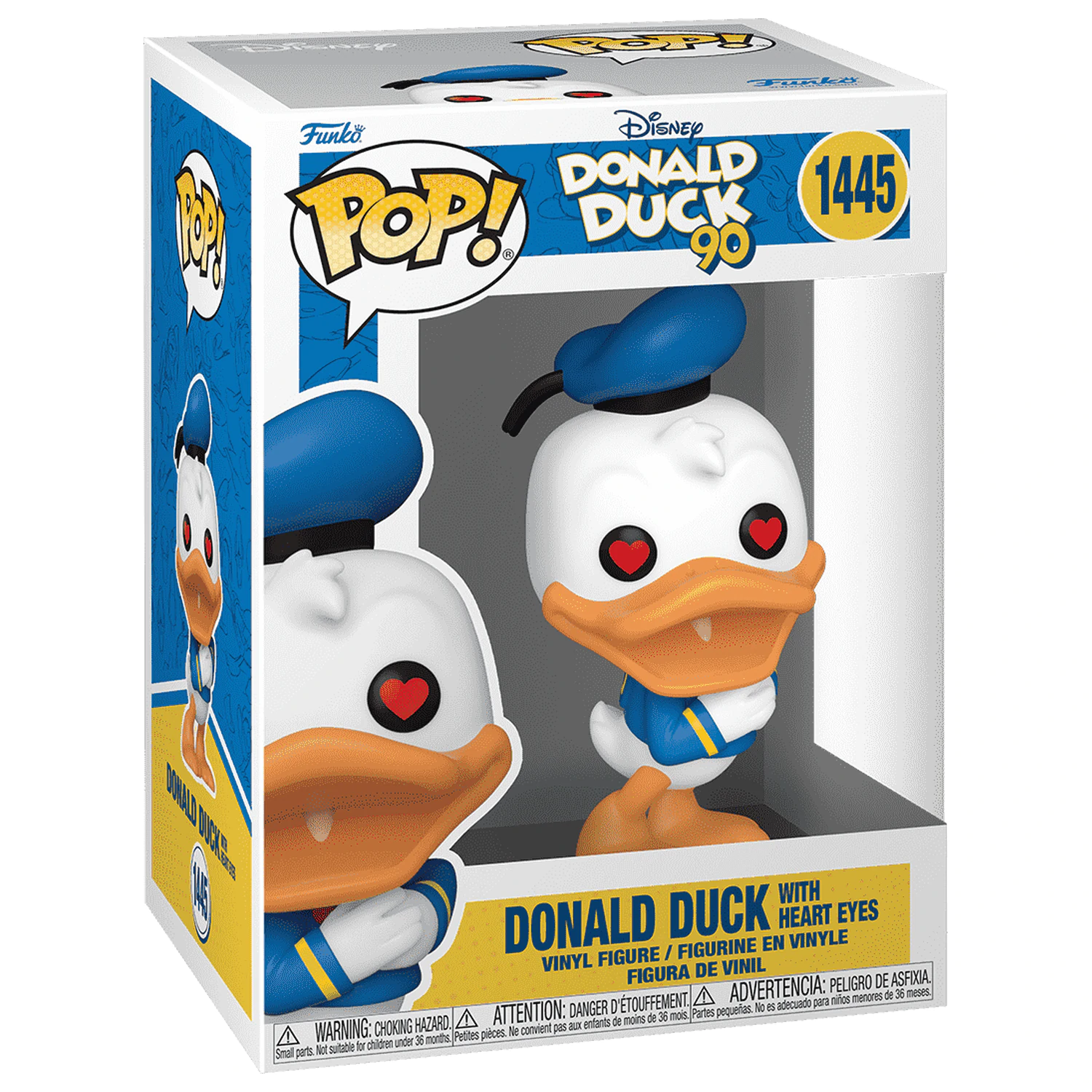 Disney DD 90th Anniversary Funko POP! Disney Vinyl Figura Donald Duck(heart eyes) 9 cm fotografija izdelka