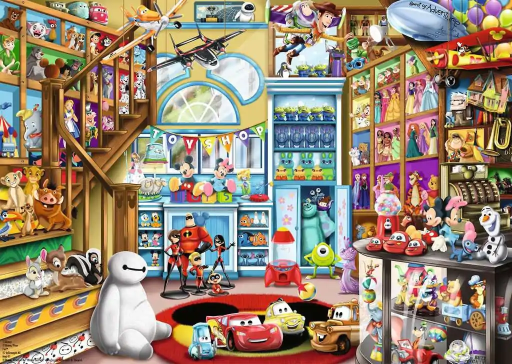 Disney Jigsaw Puzzle Disney Pixar Toy Store (1000 kosov) fotografija izdelka
