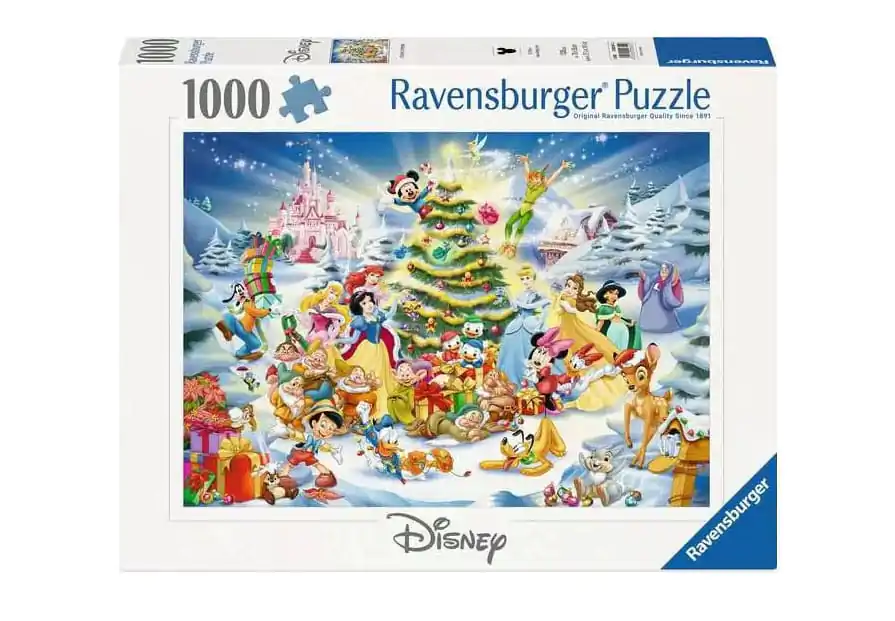Disney Jigsaw Puzzle Disney's Christmas (1000 kosov) fotografija izdelka