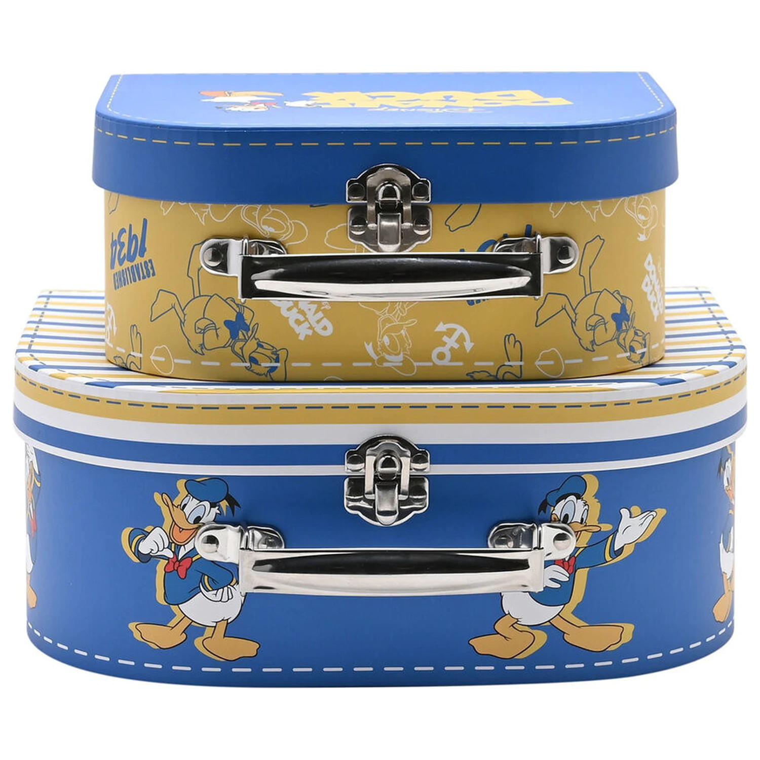 Disney Donald set 2 škatel za shranjevanje kovčkov fotografija izdelka