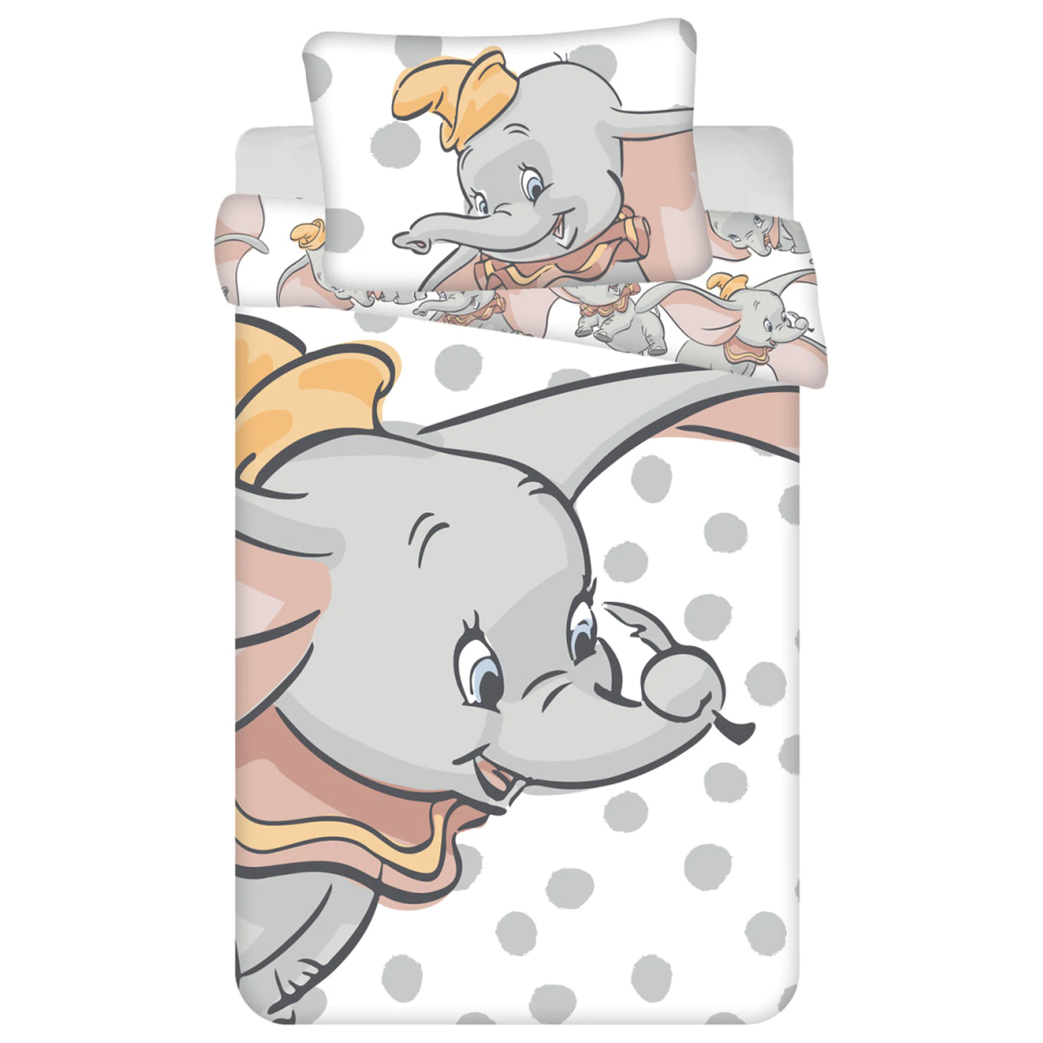 Disney Dumbo Dots prevleka za odejo za malčke fotografija izdelka