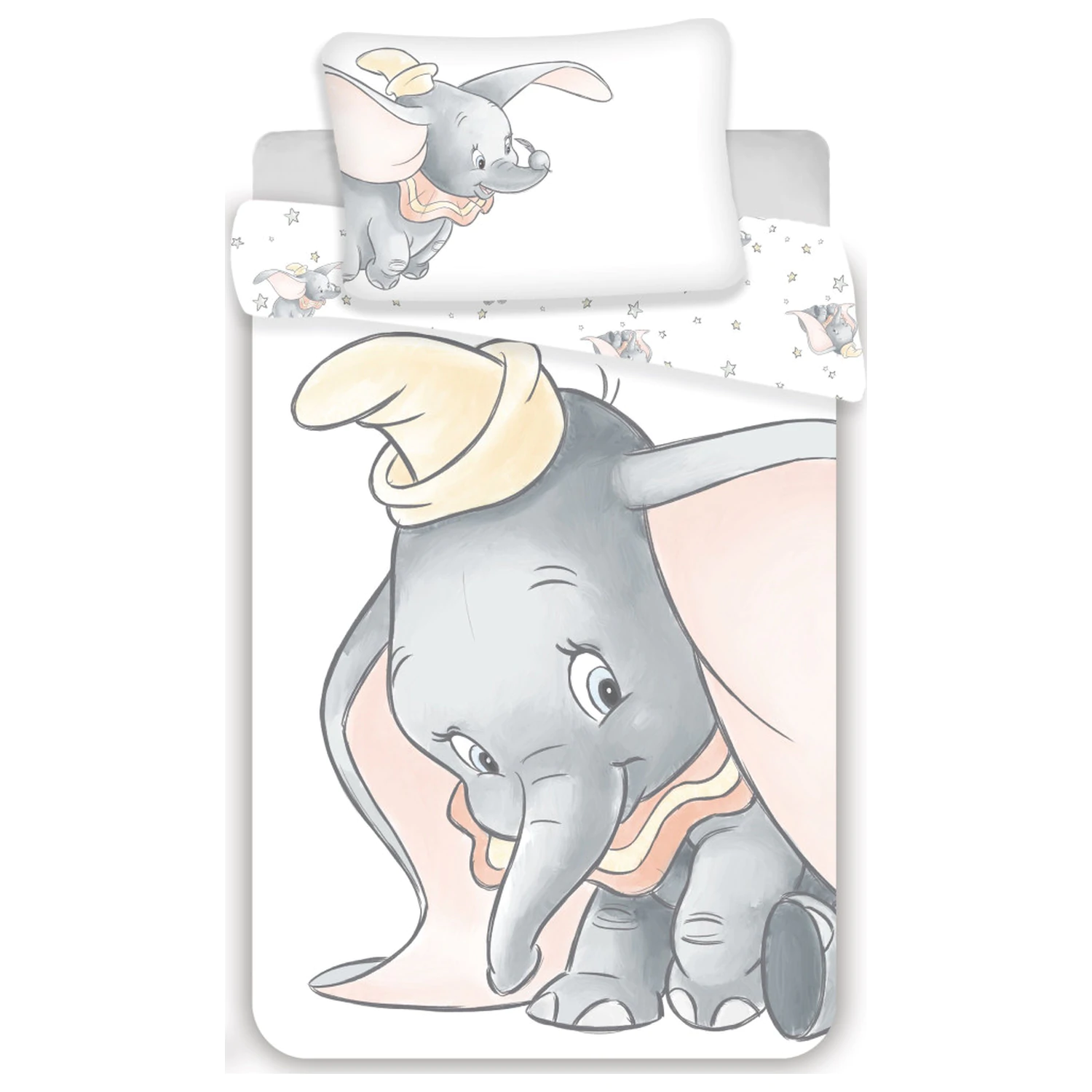 Disney Dumbo Grey prevleka za odejo za malčke in predšolske otroke fotografija izdelka