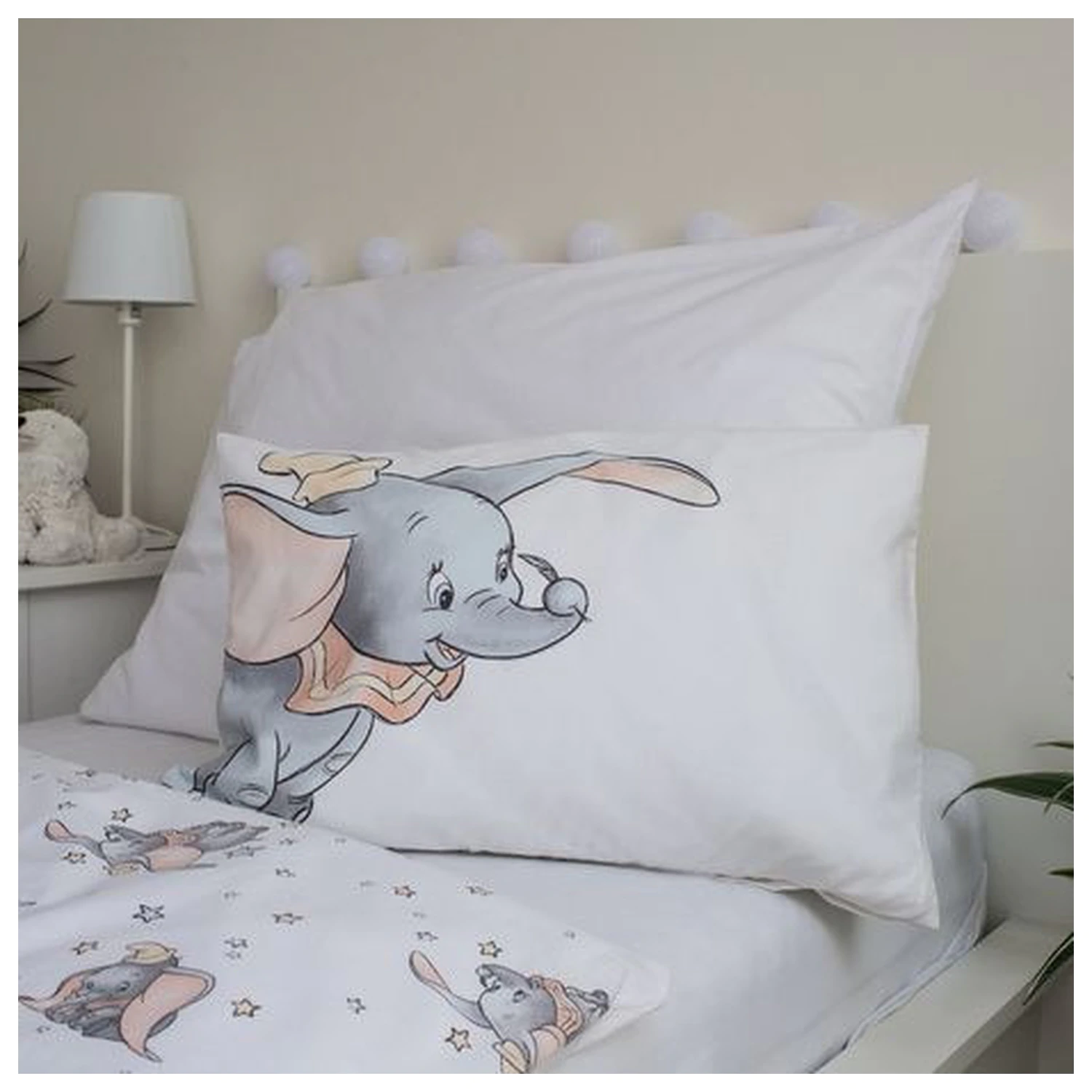 Disney Dumbo Grey prevleka za odejo za malčke in predšolske otroke fotografija izdelka