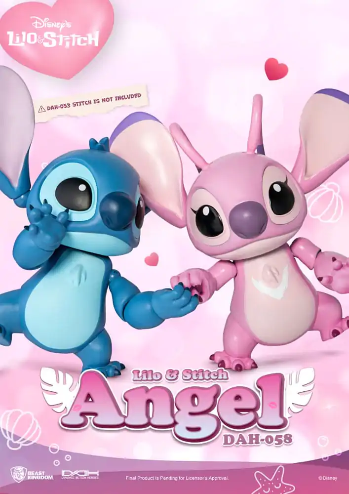 Disney Dynamic 8ction Heroes Akcijska Figura 1/9 Angel (Lilo & Stitch) 16 cm fotografija izdelka