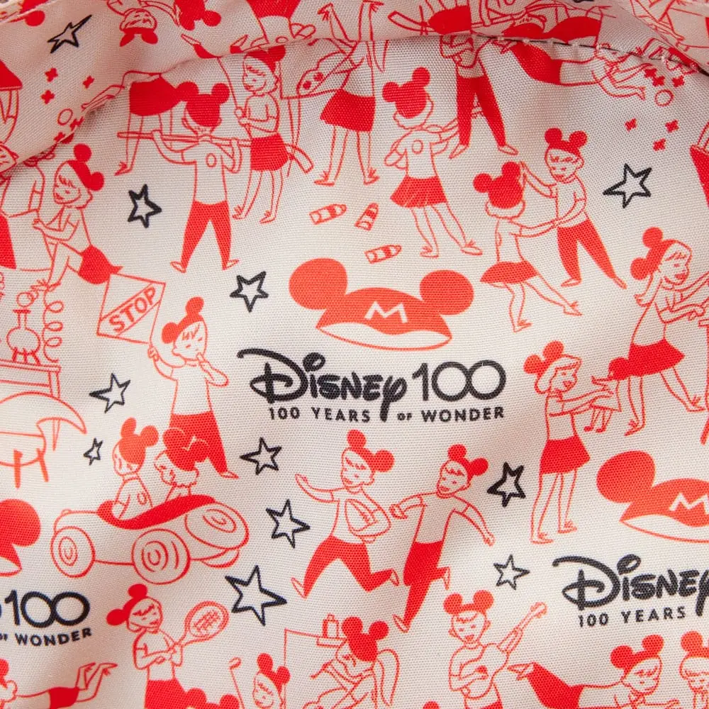 Disney by Loungefly torbica za čez telo z držalom za ušesa 100th Mickey Mouseketeers fotografija izdelka