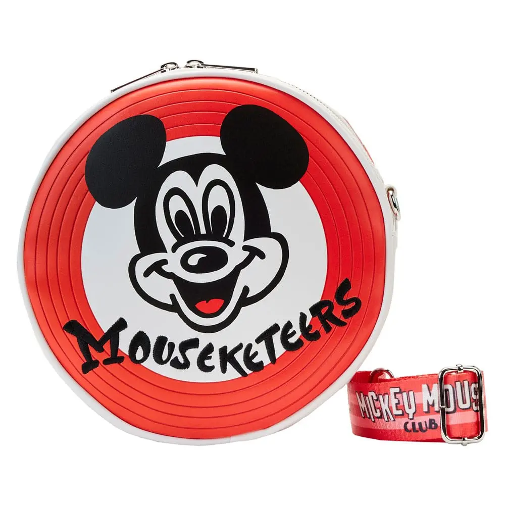 Disney by Loungefly torbica za čez telo z držalom za ušesa 100th Mickey Mouseketeers fotografija izdelka