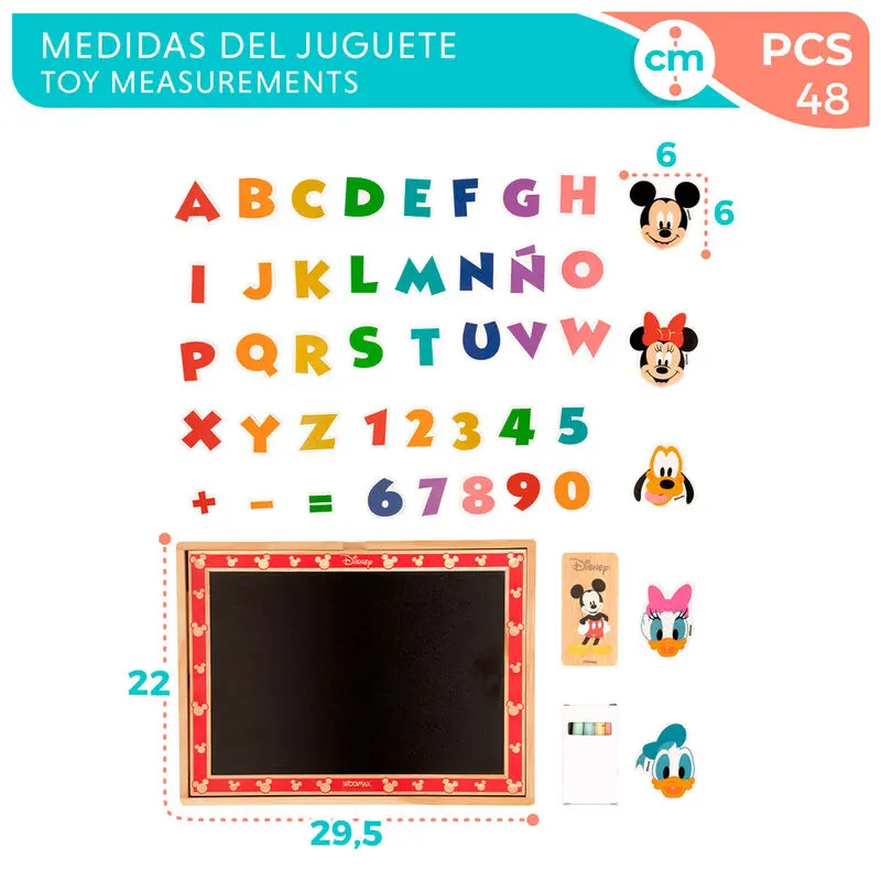 Disney lesena magnetna tabla fotografija izdelka