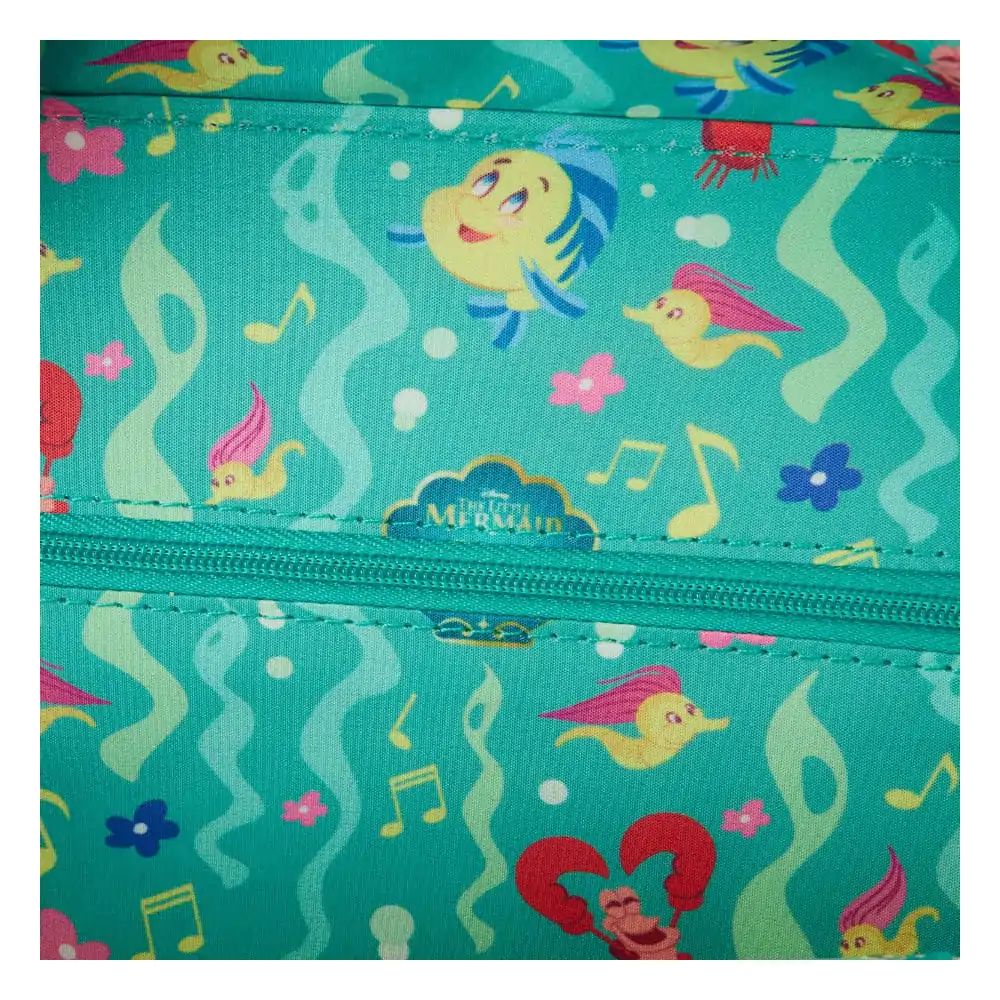 Disney by Loungefly Figural torba za potni list 35th Anniversary Ariel Face fotografija izdelka