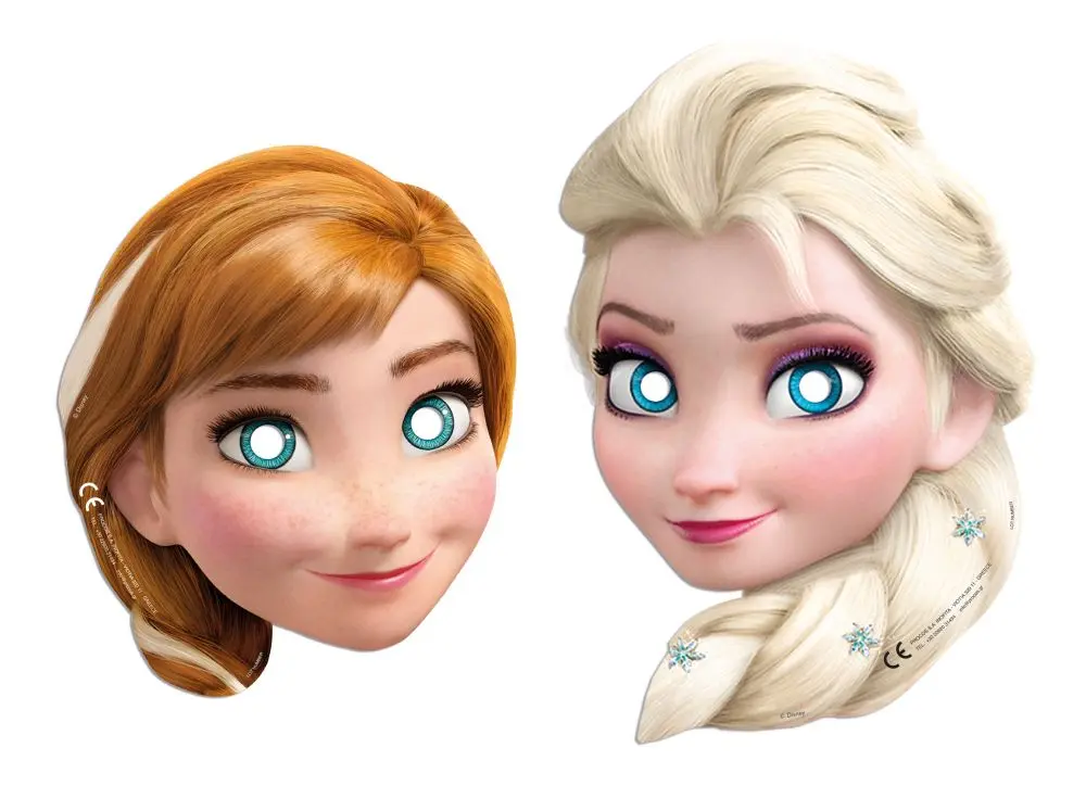 Disney Frozen Alpine Mask, 6-paket fotografija izdelka