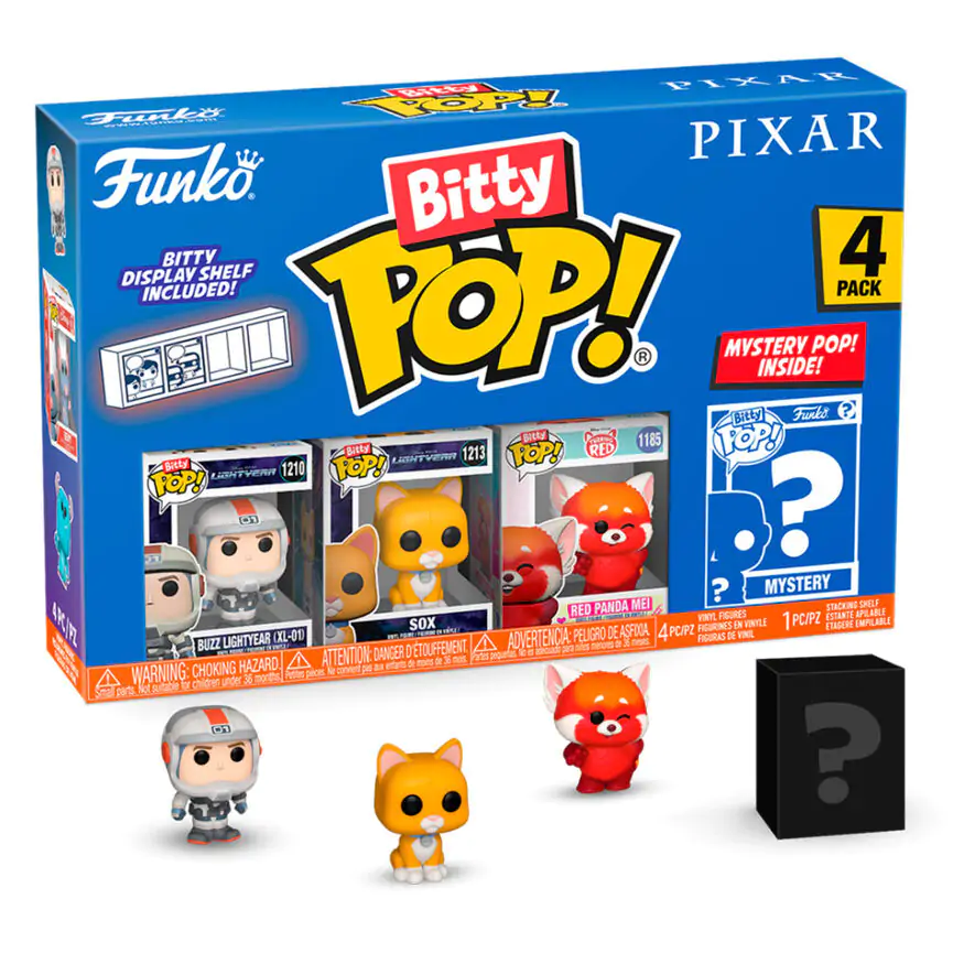 Disney Bitty Funko POP! Vinilna Figura - 4-Pack Pixar Lightyear fotografija izdelka