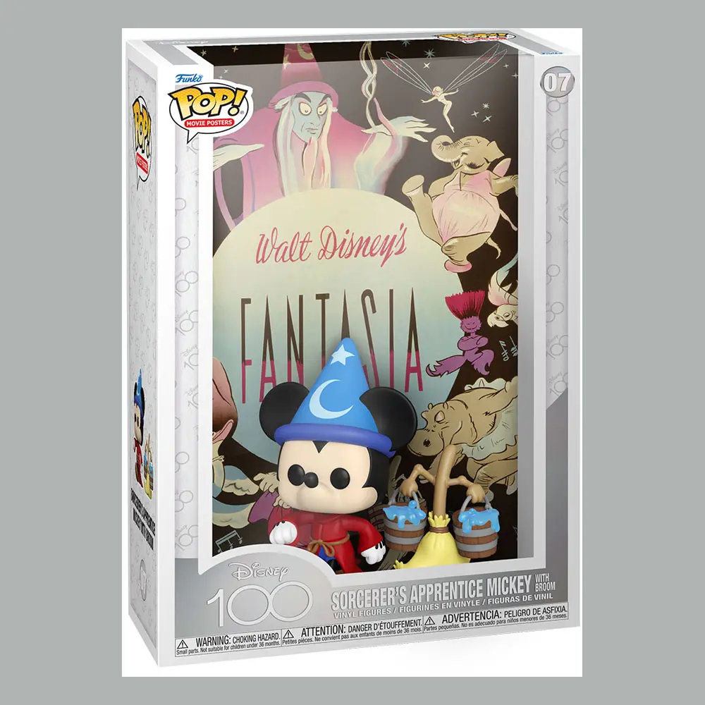 Disney POP! Filmski plakat & Figurica Fantasia 9 cm fotografija izdelka